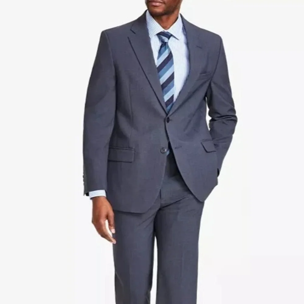 Nautica‎ Mens Blazer Jacket 46R Charcoal Grey F071403